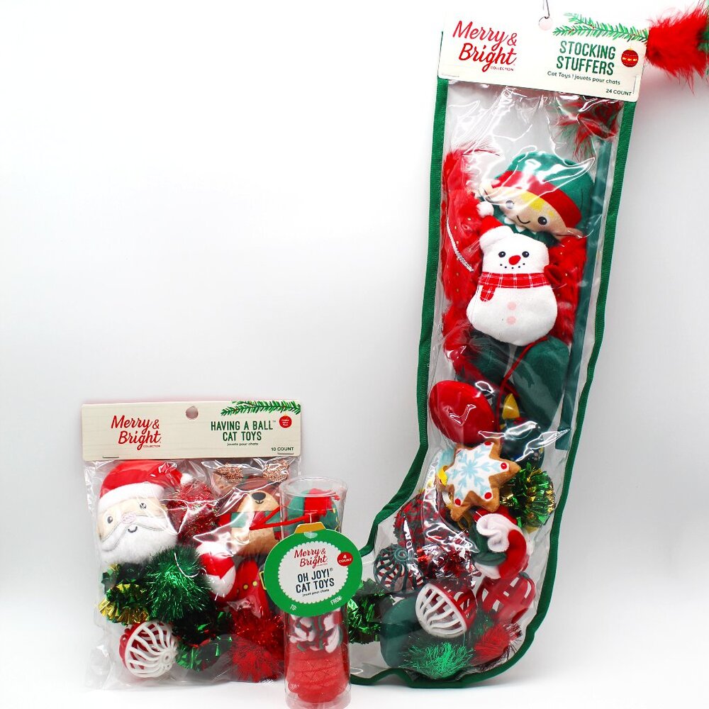 PetSmart Merry & Bright, Cat Toy Bundle #5